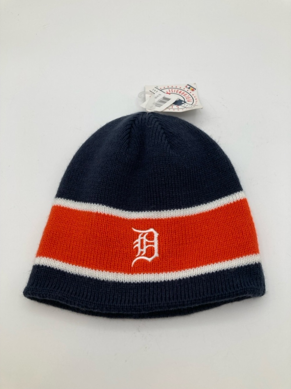 NWT Detroit Tigers Beanie MLB Fan Favorite Merchandise Embroidered